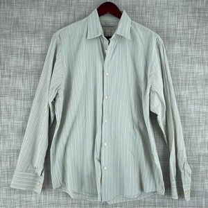 Banana Republic Mens Size L Long Sleeve Button Down Shirt 2607